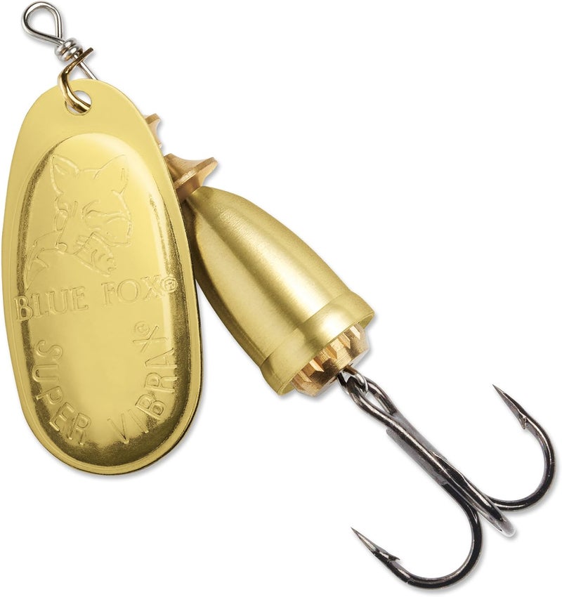Rapala Classic Vibrax 03 Plated 1/4 (Gold/Gold, Size- 2.63)
